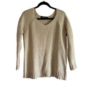 Lauren Ralph Lauren Women’s Cotton Blend Sweater Size Medium